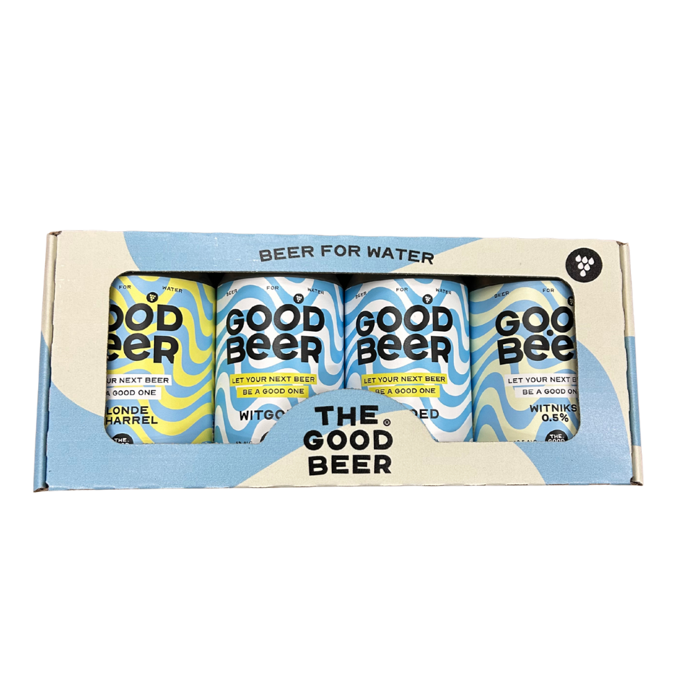 The Good Beer Gift Box - 4 blikken