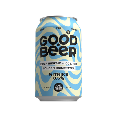 The Good Beer WITNIKS 0,5% - 12 blikken