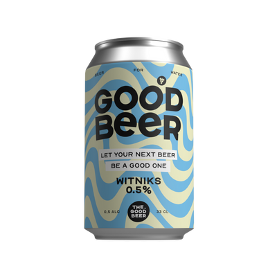 The Good Beer WITNIKS 0,5% - 12 blikken